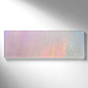 Edel opaal naambadge