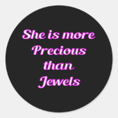 Edel Ronde Sticker (Voorkant)