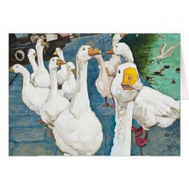 Edelachtbare! Ganzen in de stad