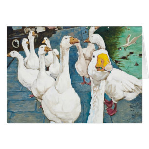 Edelachtbare! Ganzen in de  stad