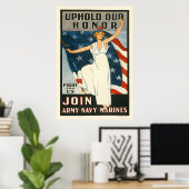 Edelachtbare: Join Army-Navy-Marines Poster (Thuiskantoor)