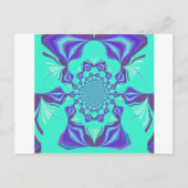 Edelblauw Briefkaart (Voorkant)