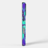 Edelblauw Case-Mate iPhone Case (Achterkant / Rechts)