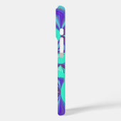 Edelblauw Case-Mate iPhone Case (Achterkant / Links)