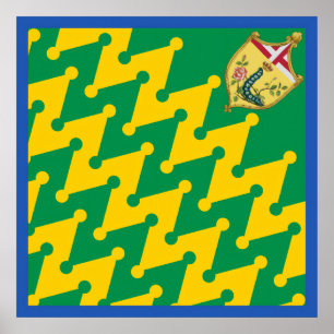 Edele Contrada del Bruco (Rups) Palio Poster