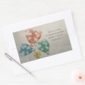 edele juwelen rechthoekige sticker (Envelop)