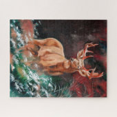 Edelhert Puzzel Legpuzzel (Horizontaal)