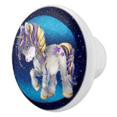 Edelkleurige Unicorn Ceramic Knob. Keramische Knop (Rechts)