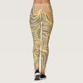 Edelmetalen Leggings (Achterkant)