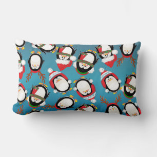 Edeloze pinguïns Lumbar Pillow Kussen