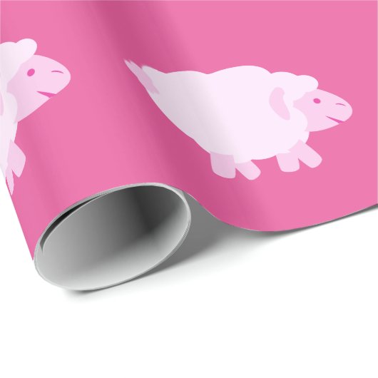 Edelroze kleine lamp cadeaupapier (Rol Hoek)