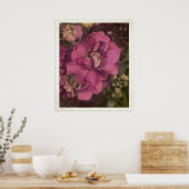 edelroze Peony Poster (Keuken)
