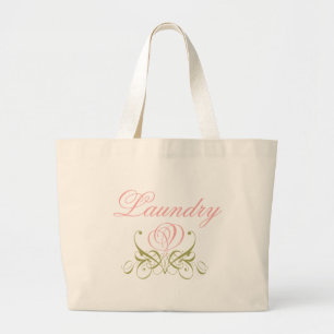 Edelroze Vlaams Roos Grote Tote Bag
