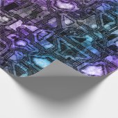 Edelsteen circuits - Astro Shadow : Cadeaupapier (Hoek)