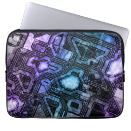 Edelsteen circuits - Astro Shadow : Laptop Sleeve