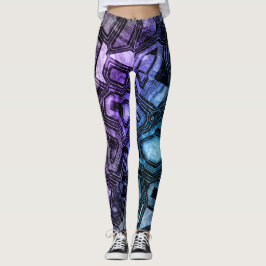 Edelsteen circuits - Astro Shadow : Leggings