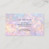 edelsteen foto visitekaartje (Achterkant)