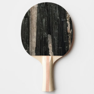 Edelsteen Foto Zwart Wit Gestreept Gem Modern Tafeltennisbatje