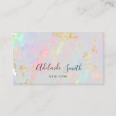 edelsteen visitekaartje (Voorkant)