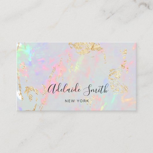 edelsteen visitekaartje (Voorkant)