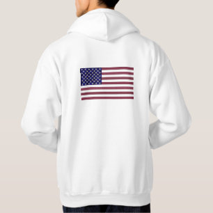Edelsteen Vlag van de VS – Saffier, Ruby & Diamond Hoodie