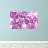 Edelsteine für die (Lein)Wand! Canvas Afdruk (Insitu (Houten vloer))