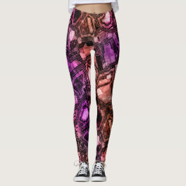 Edelstenen circuits - Astro Flare: Leggings