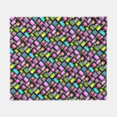 Edelstenen en parelmoer fleece deken (Voorkant (Horizontaal))