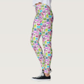 Edelstenen en parelmoer leggings (Links)