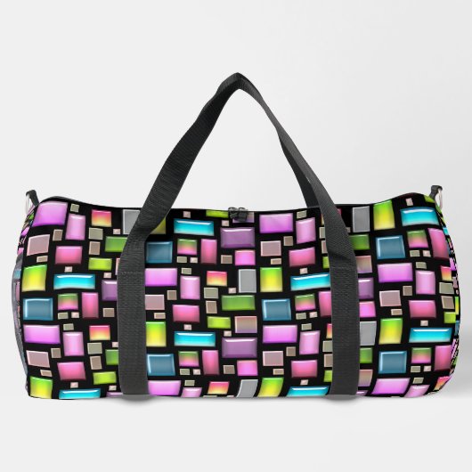 Edelstenen en parelmoer plunjezak (Achterkant)