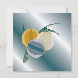 edelstenen en sieraden voor kerstmis feestdagenkaart