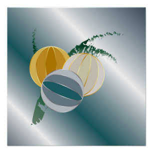edelstenen en sieraden voor kerstmis perfect poster