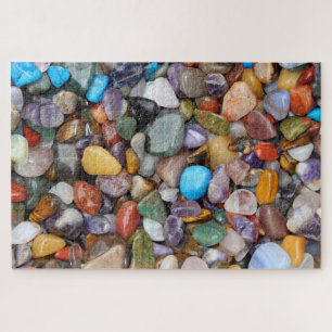 edelstenen galerijpuzzel legpuzzel