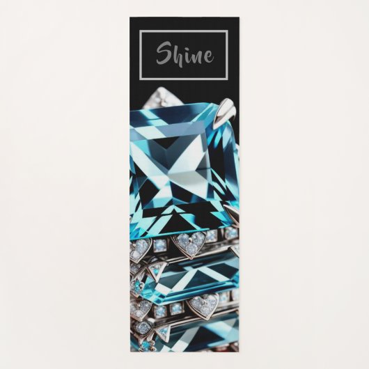 Edelstenen Topaz - Yoga Mat (Voorkant)