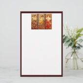 Edelstenen van Alphonse Mucha Briefpapier (Staand voorkant)