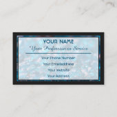 Edelvormig visitekaartje (Achterkant)