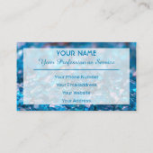 Edelvormig visitekaartje (Achterkant)