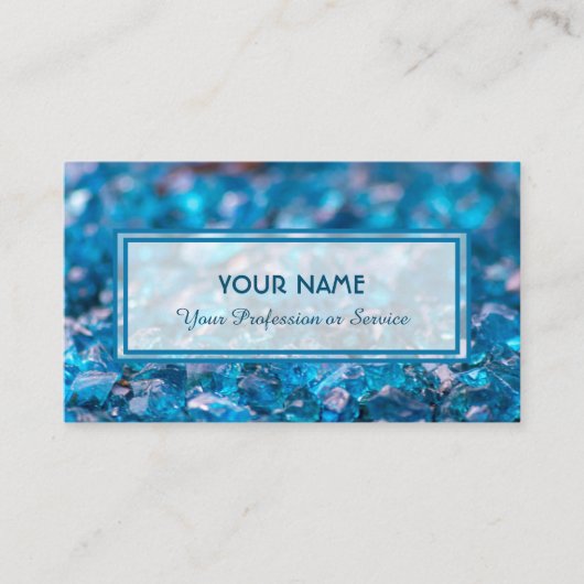 Edelvormig visitekaartje (Voorkant)