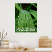 Edelvormige geschenken van Natuur Poster (Keuken)