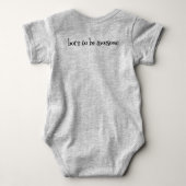 Edelwaardig Baby Bodysuit (Achterkant)