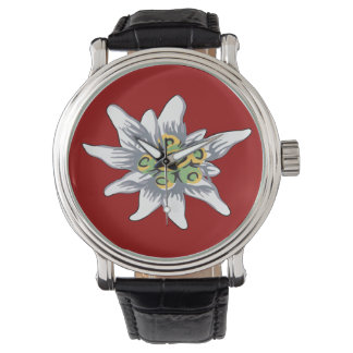 Edelweisbloem Horloge