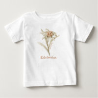 Edelweiss Baby Vintage Floral Waterverf Baby