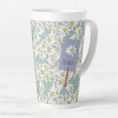 Edelweiss Cute Main Illustrated Latte Mug (Angle droit)