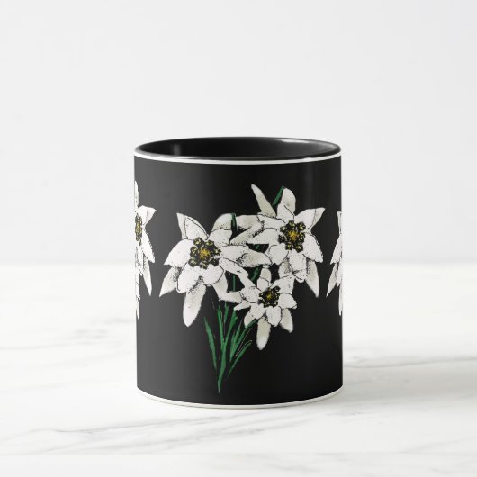 Edelweiss Flower Mug (Centre)