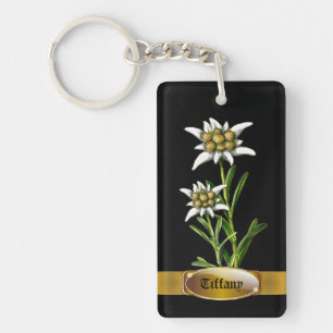 Edelweiss - Gepersonaliseerd Sleutelhanger