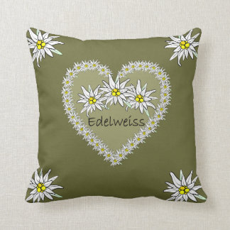 Edelweiss Heart American MoJo Pillow Kussen