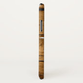 Edelweiss op het Hoesje van de Aangepaste iPhone X (Achterkant / rechts)