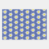  Edelweiss-patroonwikkelvellen Inpakpapier Vel (Voorkant 2)