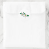 Edelweiss Ronde Sticker (Tas)