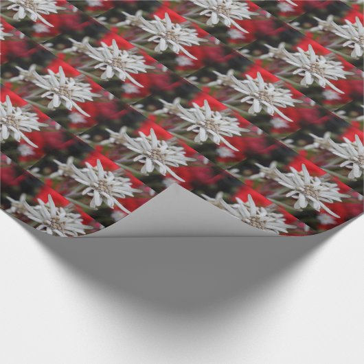 Edelweiss Tiled Pattern Cadeaupapier (Hoek)